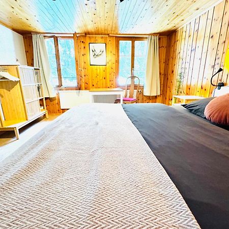 Cozy Apartment In Vintage House In Kandersteg Esterno foto