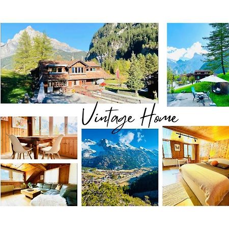 Cozy Apartment In Vintage House In Kandersteg Esterno foto