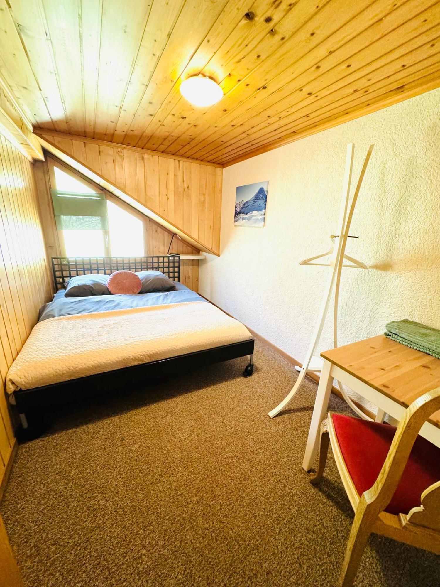 Cozy Apartment In Vintage House In Kandersteg Esterno foto